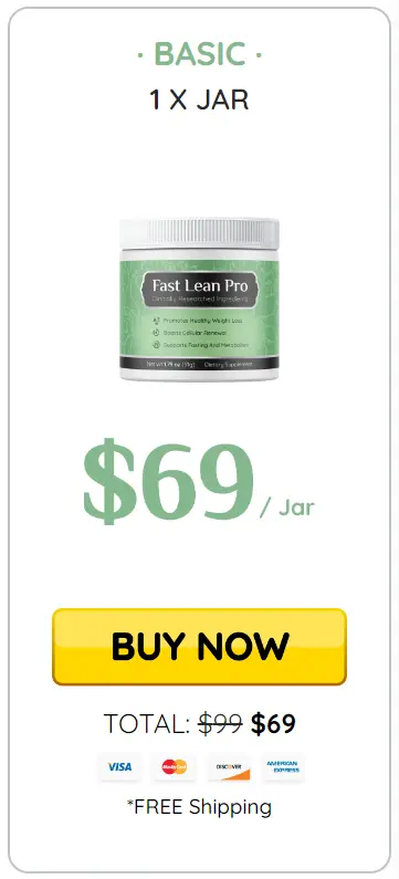 Order Fast Lean Pro 1 jar