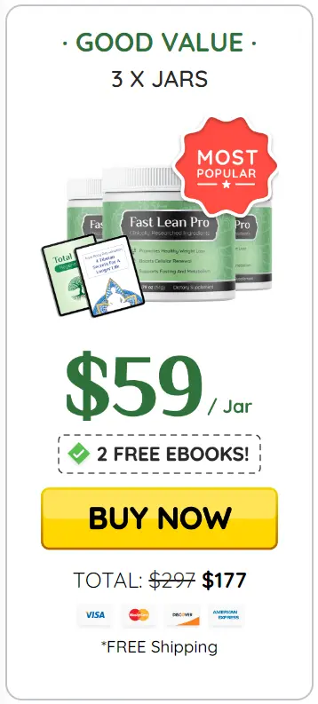 Order Fast Lean Pro 3 jars